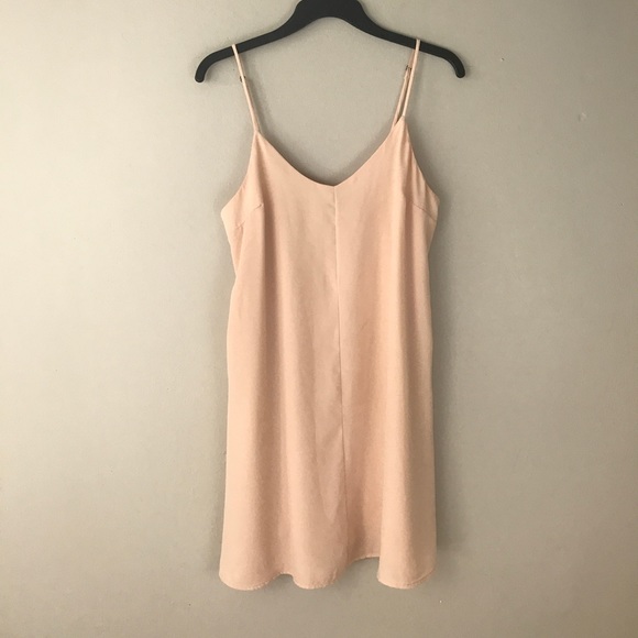 Lulus Dresses & Skirts - Lulus Blush cami tank slip dress